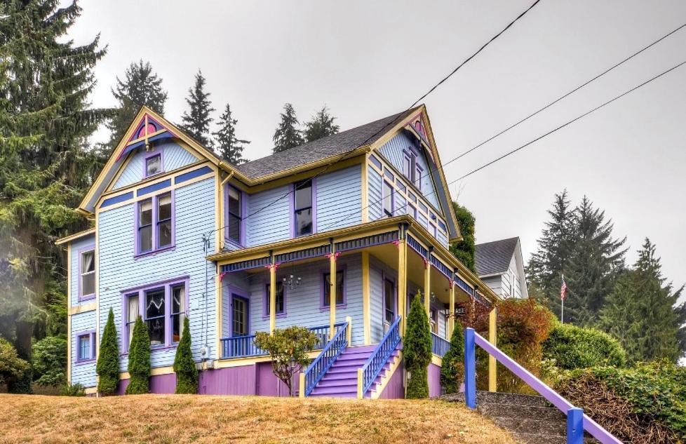 Astoria Painted Lady Historic Apt With River View! מראה חיצוני תמונה